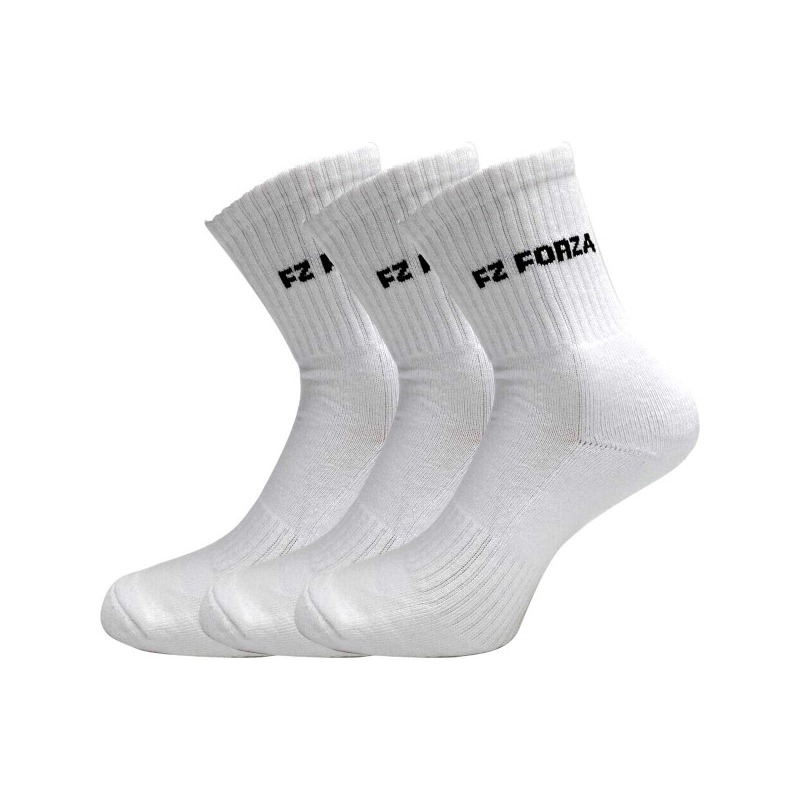 Comfort long white 3 pack