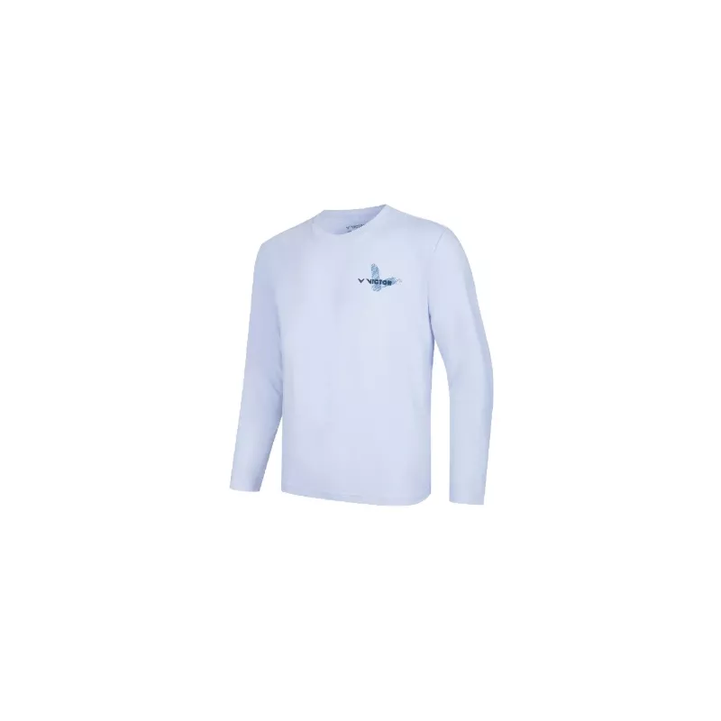 Victor Longsleeve T-55103 A White